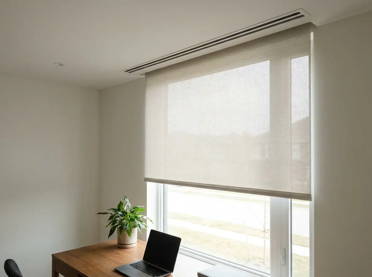 Concealed & recessed blind boxes fitted in a Boardwalk home