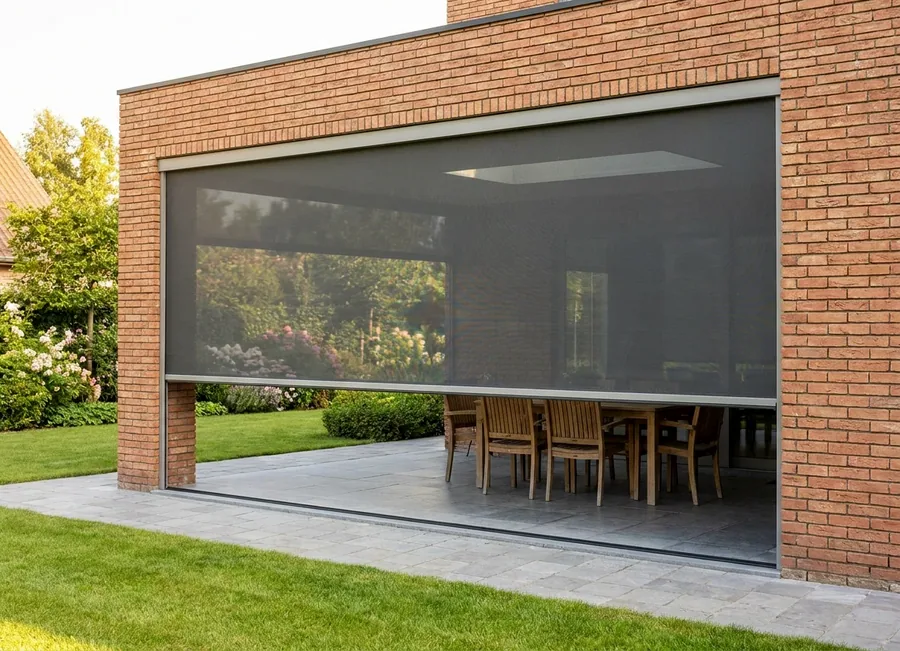 Zip screens fitted in a Boardwalk home